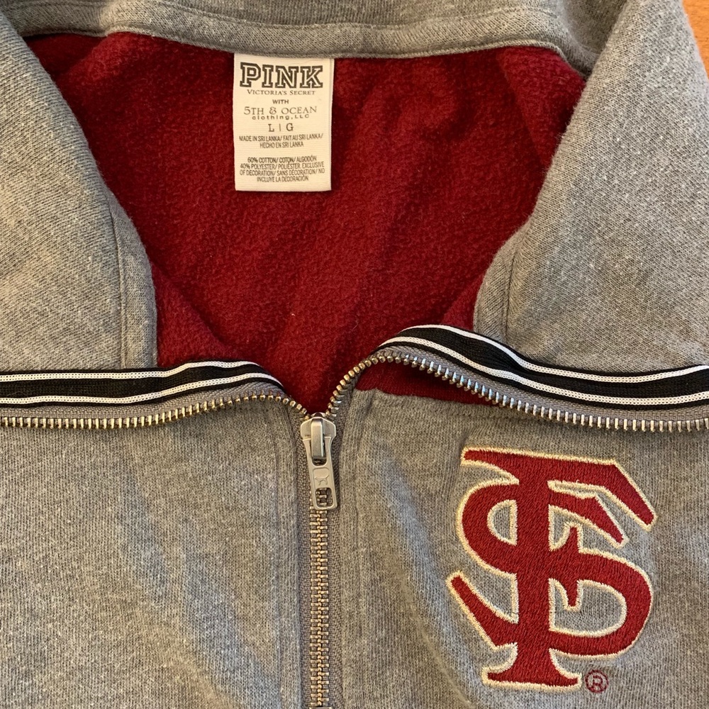 VS PINK quarter zip